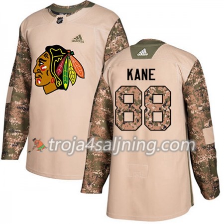 Chicago Blackhawks tröja Patrick Kane 88 Adidas 2017-2018 Camo Veterans Day Practice Authentic - NHL Tröjor Herr